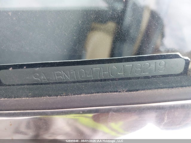 12595648 :رقم المزاد ، SAJBN1047HC478219 vin ، 1987 Jaguar Xj12 مزاد بيع