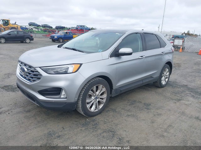 2021 Ford Edge Titanium მანქანა იყიდება აუქციონზე, vin: 2FMPK4K96MBA05568, აუქციონის ნომერი: 12595710