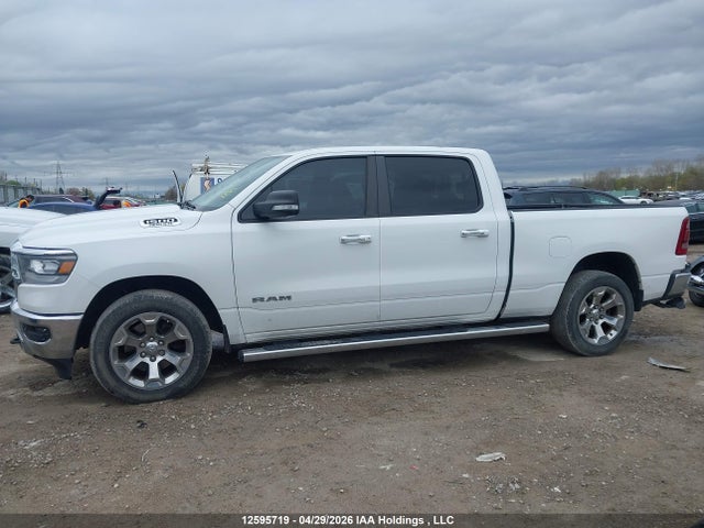 2019 Ram 1500 Big Horn/lone Star მანქანა იყიდება აუქციონზე, vin: 1C6SRFMT5KN859457, აუქციონის ნომერი: 12595719