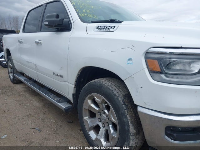 2019 Ram 1500 Big Horn/lone Star მანქანა იყიდება აუქციონზე, vin: 1C6SRFMT5KN859457, აუქციონის ნომერი: 12595719