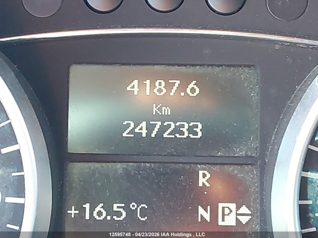 12595748 :رقم المزاد ، 4JGBB2FB9BA683817 vin ، 2011 Mercedes-benz Ml 350 Bluetec 4matic مزاد بيع