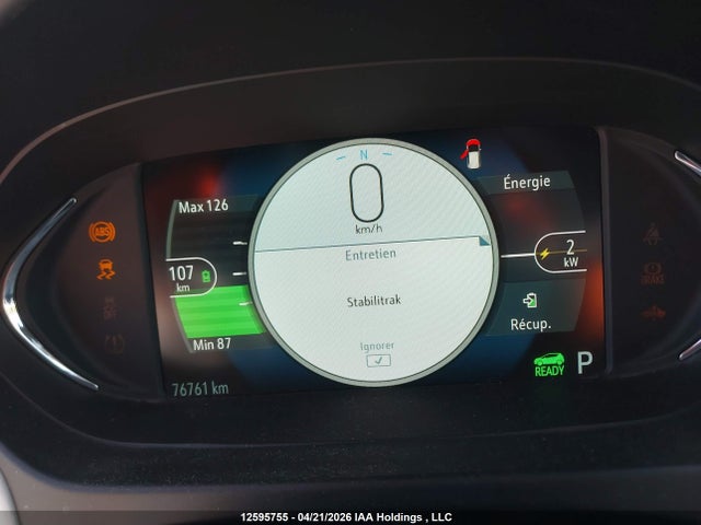 1G1FZ6S03L4117223 Chevrolet Bolt Ev Premier