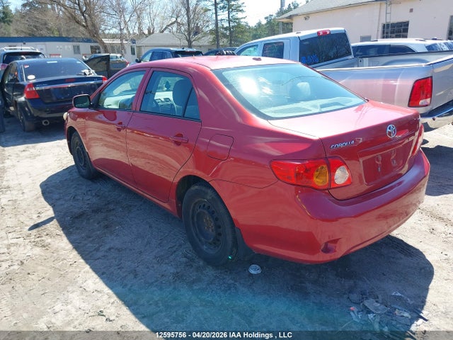 2009 Toyota Corolla S/le/xle მანქანა იყიდება აუქციონზე, vin: 2T1BU40E49C080194, აუქციონის ნომერი: 12595756