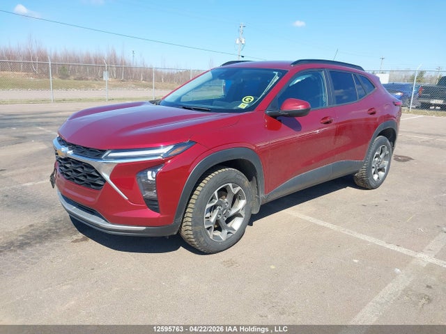 2025 Chevrolet Trax Lt Fwd მანქანა იყიდება აუქციონზე, vin: KL77LHE22SC107144, აუქციონის ნომერი: 12595763