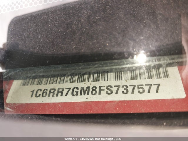 1C6RR7GM8FS737577 Dodge RAM 1500