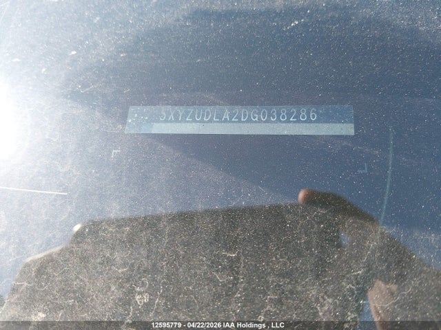 2013 Hyundai Santa Fe Sport მანქანა იყიდება აუქციონზე, vin: 5XYZUDLA2DG038286, აუქციონის ნომერი: 12595779