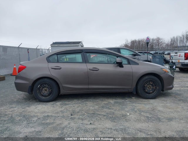 2012 Honda Civic Lx მანქანა იყიდება აუქციონზე, vin: 2HGFB2F45CH049545, აუქციონის ნომერი: 12595781