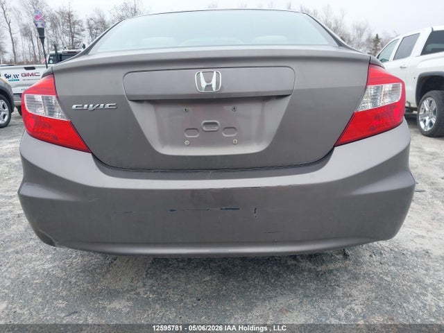 2012 Honda Civic Lx მანქანა იყიდება აუქციონზე, vin: 2HGFB2F45CH049545, აუქციონის ნომერი: 12595781