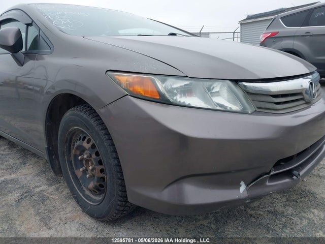 2012 Honda Civic Lx მანქანა იყიდება აუქციონზე, vin: 2HGFB2F45CH049545, აუქციონის ნომერი: 12595781