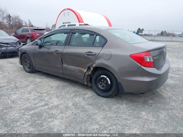2012 Honda Civic Lx მანქანა იყიდება აუქციონზე, vin: 2HGFB2F45CH049545, აუქციონის ნომერი: 12595781