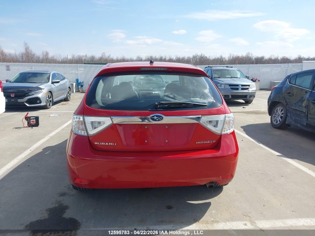 12595783 :رقم المزاد ، JF1GH61639H805704 vin ، 2009 Subaru Impreza 2.5i مزاد بيع