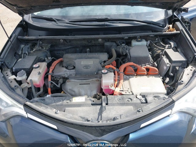 12595791 :رقم المزاد ، JTMDJREV4JD198924 vin ، 2018 Toyota Rav4 Hv Limited مزاد بيع