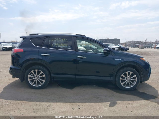 12595791 :رقم المزاد ، JTMDJREV4JD198924 vin ، 2018 Toyota Rav4 Hv Limited مزاد بيع