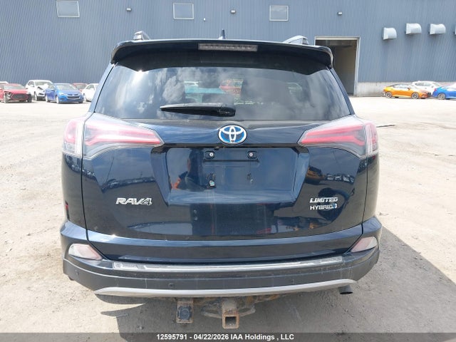 12595791 :رقم المزاد ، JTMDJREV4JD198924 vin ، 2018 Toyota Rav4 Hv Limited مزاد بيع