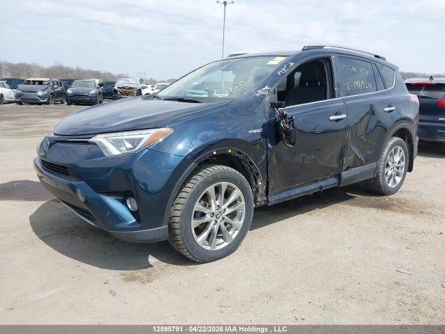 12595791 :رقم المزاد ، JTMDJREV4JD198924 vin ، 2018 Toyota Rav4 Hv Limited مزاد بيع