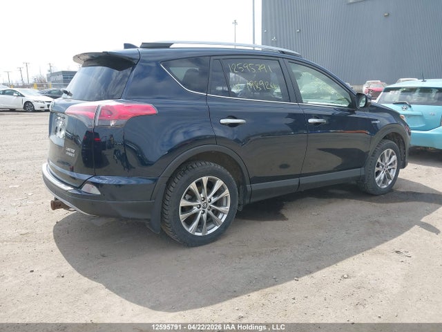 12595791 :رقم المزاد ، JTMDJREV4JD198924 vin ، 2018 Toyota Rav4 Hv Limited مزاد بيع