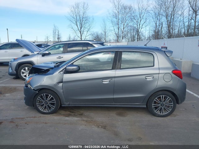 2019 Mitsubishi Mirage Es Limited/gt მანქანა იყიდება აუქციონზე, vin: ML32A5HJ2KH013730, აუქციონის ნომერი: 12595879