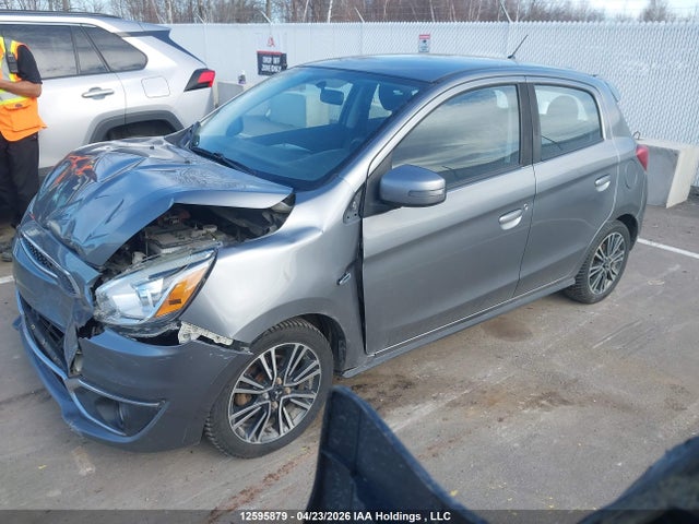 2019 Mitsubishi Mirage Es Limited/gt მანქანა იყიდება აუქციონზე, vin: ML32A5HJ2KH013730, აუქციონის ნომერი: 12595879