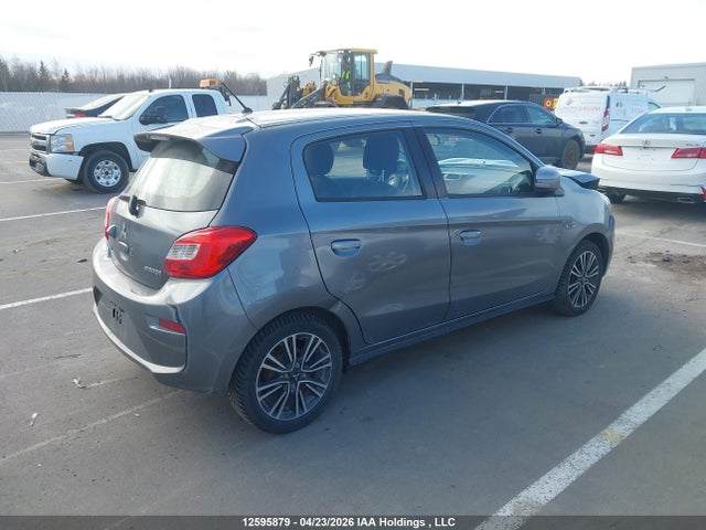 2019 Mitsubishi Mirage Es Limited/gt მანქანა იყიდება აუქციონზე, vin: ML32A5HJ2KH013730, აუქციონის ნომერი: 12595879