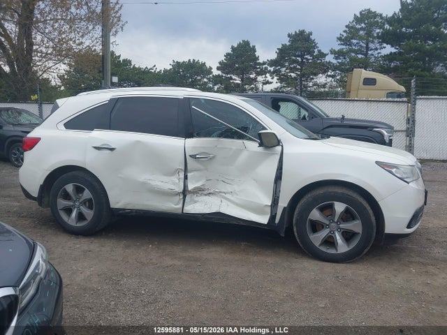 2016 Acura Mdx Elite მანქანა იყიდება აუქციონზე, vin: 5FRYD4H88GB509000, აუქციონის ნომერი: 12595881