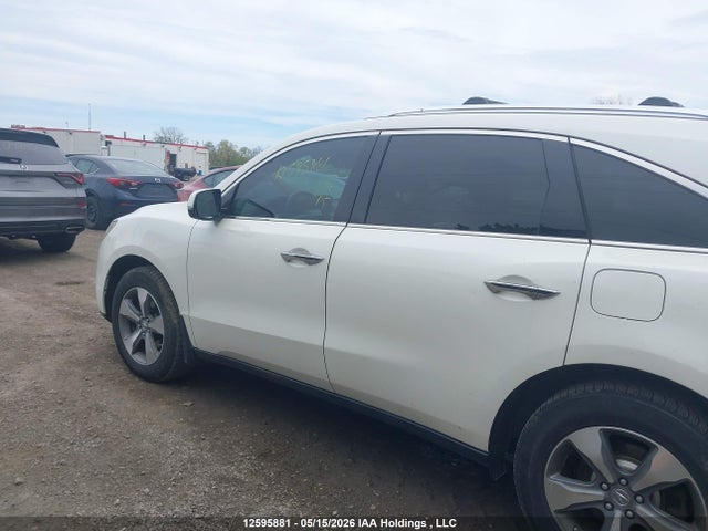 2016 Acura Mdx Elite მანქანა იყიდება აუქციონზე, vin: 5FRYD4H88GB509000, აუქციონის ნომერი: 12595881