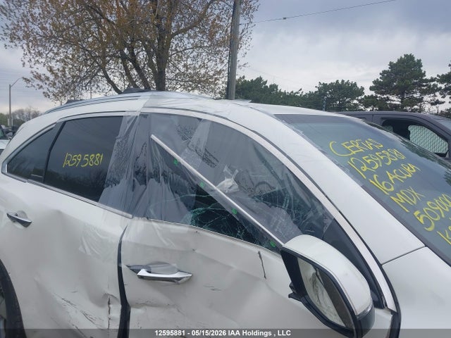 2016 Acura Mdx Elite მანქანა იყიდება აუქციონზე, vin: 5FRYD4H88GB509000, აუქციონის ნომერი: 12595881