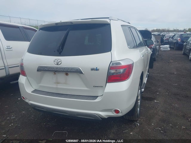 2010 Toyota Highlander Hybrid Limited მანქანა იყიდება აუქციონზე, vin: JTEJW3EH7A2041388, აუქციონის ნომერი: 12595887