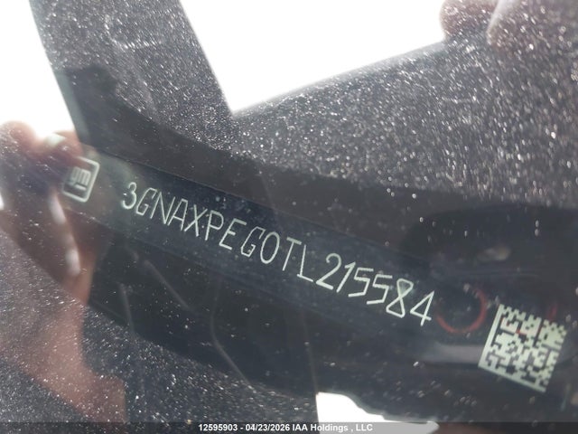 2026 Chevrolet Equinox Lt მანქანა იყიდება აუქციონზე, vin: 3GNAXPEG0TL215584, აუქციონის ნომერი: 12595903