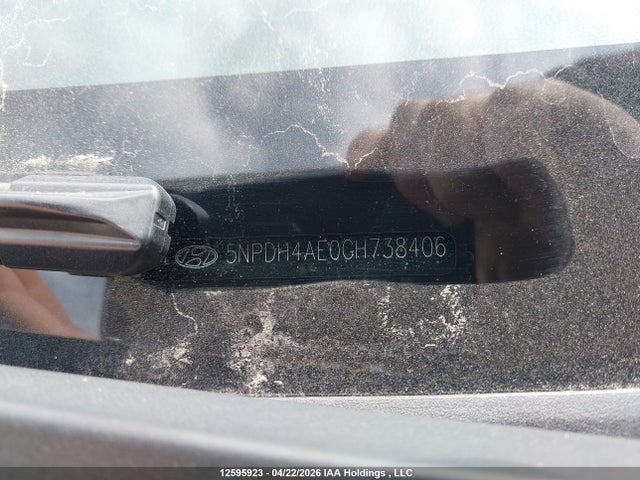5NPDH4AE0GH738406 Hyundai ELANTRA GL