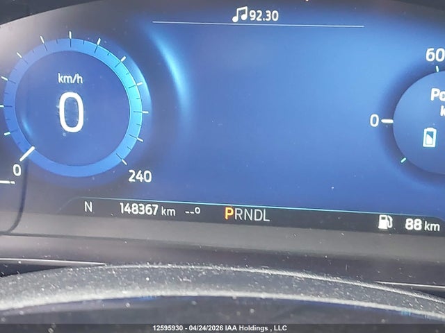 12595930 :رقم المزاد ، 1FMCU9DZ2MUA56787 vin ، 2021 Ford Escape Titanium Hybrid مزاد بيع