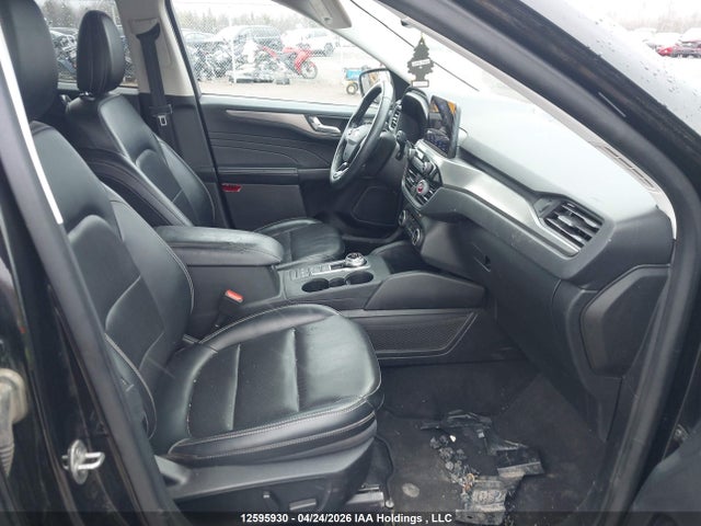 12595930 :رقم المزاد ، 1FMCU9DZ2MUA56787 vin ، 2021 Ford Escape Titanium Hybrid مزاد بيع