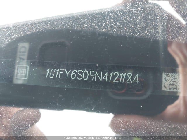 1G1FY6S09N4121184 Chevrolet Bolt Euv Lt