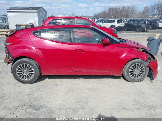 2012 Hyundai Veloster Tech მანქანა იყიდება აუქციონზე, vin: KMHTC6ADXCU066234, აუქციონის ნომერი: 12595983