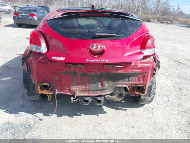 2012 Hyundai Veloster Tech მანქანა იყიდება აუქციონზე, vin: KMHTC6ADXCU066234, აუქციონის ნომერი: 12595983
