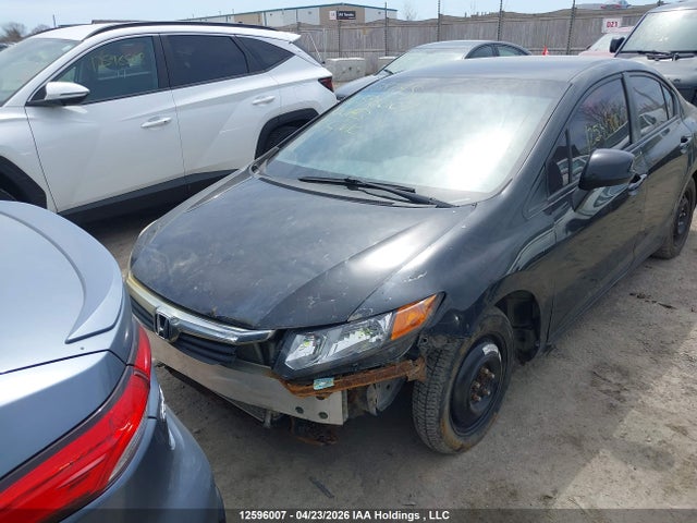 12596007 :رقم المزاد ، 2HGFB2F40CH100143 vin ، 2012 Honda Civic Lx مزاد بيع