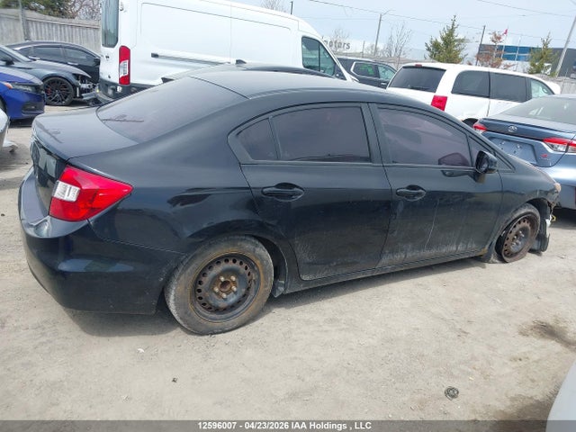 12596007 :رقم المزاد ، 2HGFB2F40CH100143 vin ، 2012 Honda Civic Lx مزاد بيع