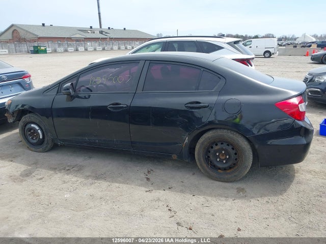 12596007 :رقم المزاد ، 2HGFB2F40CH100143 vin ، 2012 Honda Civic Lx مزاد بيع