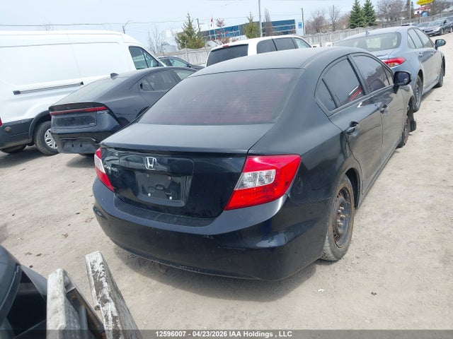 12596007 :رقم المزاد ، 2HGFB2F40CH100143 vin ، 2012 Honda Civic Lx مزاد بيع