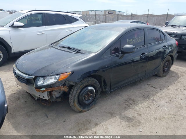 12596007 :رقم المزاد ، 2HGFB2F40CH100143 vin ، 2012 Honda Civic Lx مزاد بيع