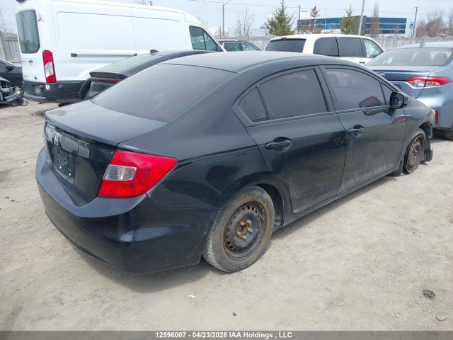 12596007 :رقم المزاد ، 2HGFB2F40CH100143 vin ، 2012 Honda Civic Lx مزاد بيع