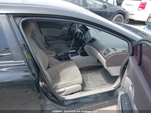 12596007 :رقم المزاد ، 2HGFB2F40CH100143 vin ، 2012 Honda Civic Lx مزاد بيع