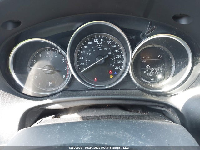12596008 :رقم المزاد ، JM3KE2CY7E0405004 vin ، 2014 Mazda Cx-5 Touring مزاد بيع
