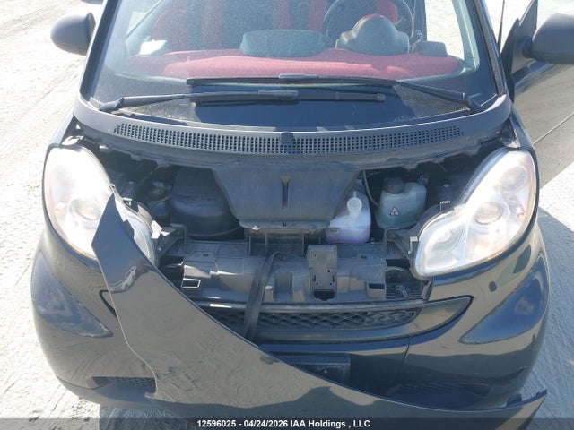 12596025 :رقم المزاد ، WMEEJ3BAXAK413111 vin ، 2010 Smart Fortwo Pure/passion مزاد بيع