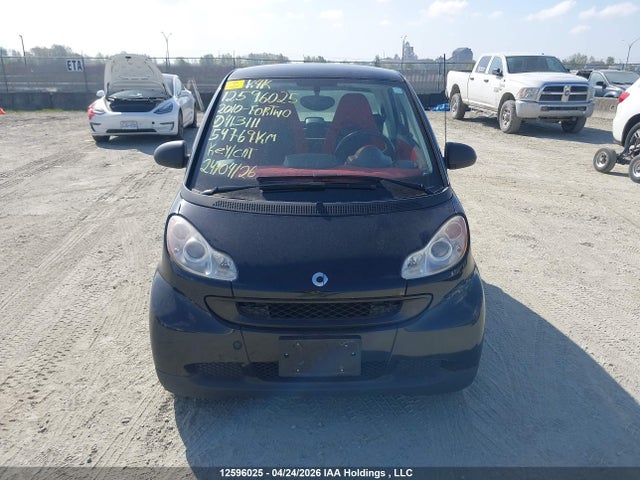 12596025 :رقم المزاد ، WMEEJ3BAXAK413111 vin ، 2010 Smart Fortwo Pure/passion مزاد بيع