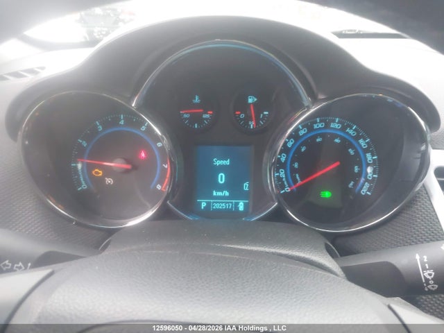 12596050 :رقم المزاد ، 1G1PG5S94B7226936 vin ، 2011 Chevrolet Cruze Lt Turbo مزاد بيع
