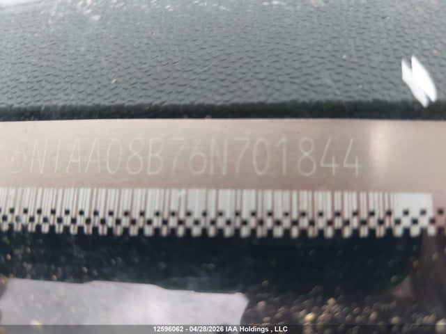 Продаж на аукціоні авто 2006 Nissan Armada Se/le, vin: 5N1AA08B76N701844, номер лоту: 12596062