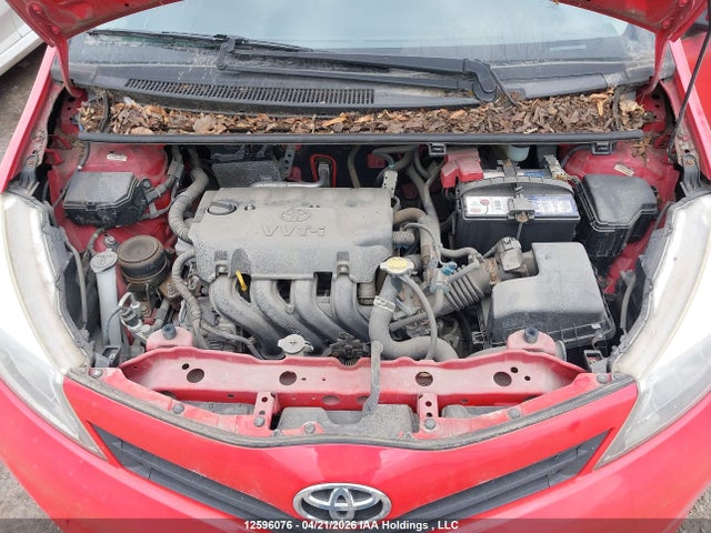 2012 Toyota Yaris Hatchback მანქანა იყიდება აუქციონზე, vin: JTDKTUD36CD516971, აუქციონის ნომერი: 12596076