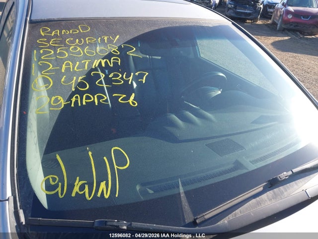 Aukcja sprzedaży 2012 Nissan Altima 2.5 S, vin: 1N4AL2AP5CN452347, numer aukcji: 12596082