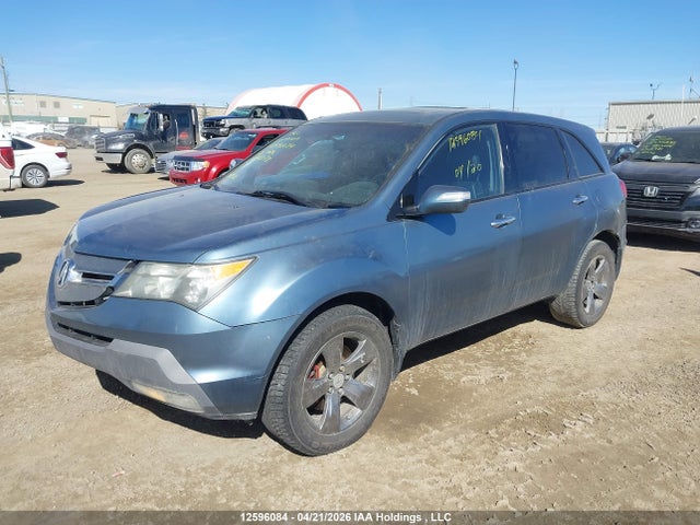 12596084 :رقم المزاد ، 2HNYD28417H516278 vin ، 2007 Acura Mdx Technology مزاد بيع