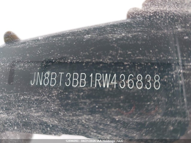 2024 Nissan Rogue Sv მანქანა იყიდება აუქციონზე, vin: JN8BT3BB1RW436838, აუქციონის ნომერი: 12596093